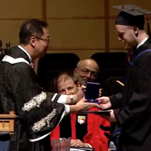 VSE graduating student wins Governor General’s Silver Medal in Arts