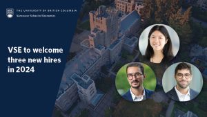 Three hires mark end of successful faculty recruiting year for VSE