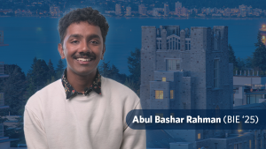 From UBC to COP: Bashar’s story of climate action, bicycles and economics (Video)